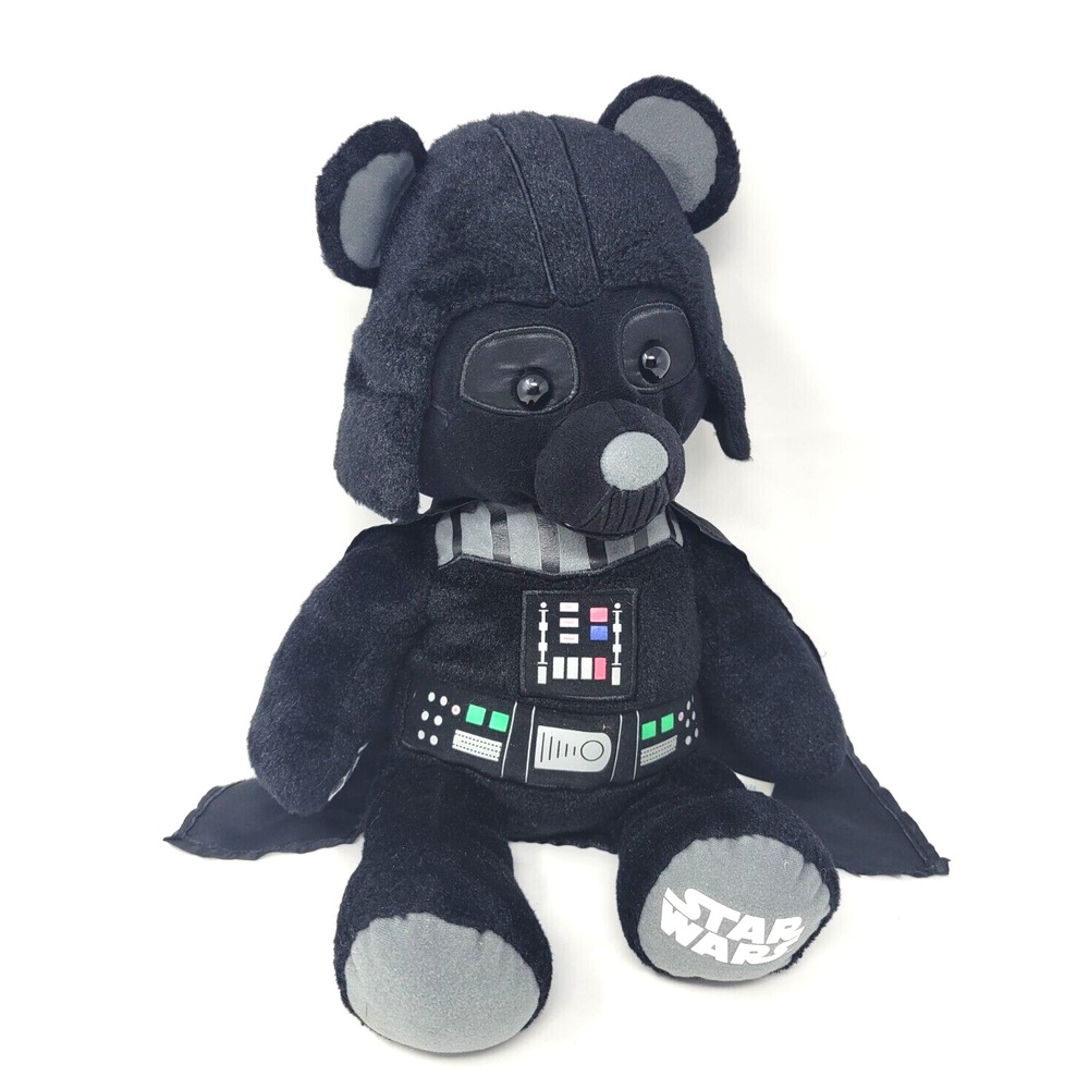 Build-A-Bear Workshop Star Wars Darth Vader Plush 18" Stuffed Animal Sci-Fi Toy